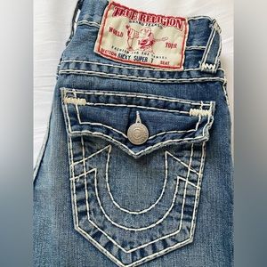 True Religion Ricky Super T Straight Fit Jeans